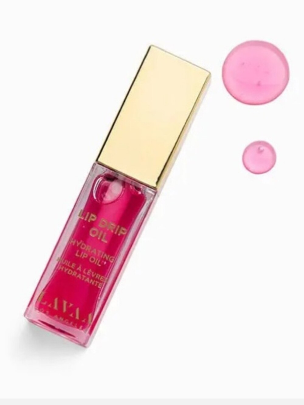 LAVAA Lip Drip Oil in Bubblegum (soft pink tint) Full Size
